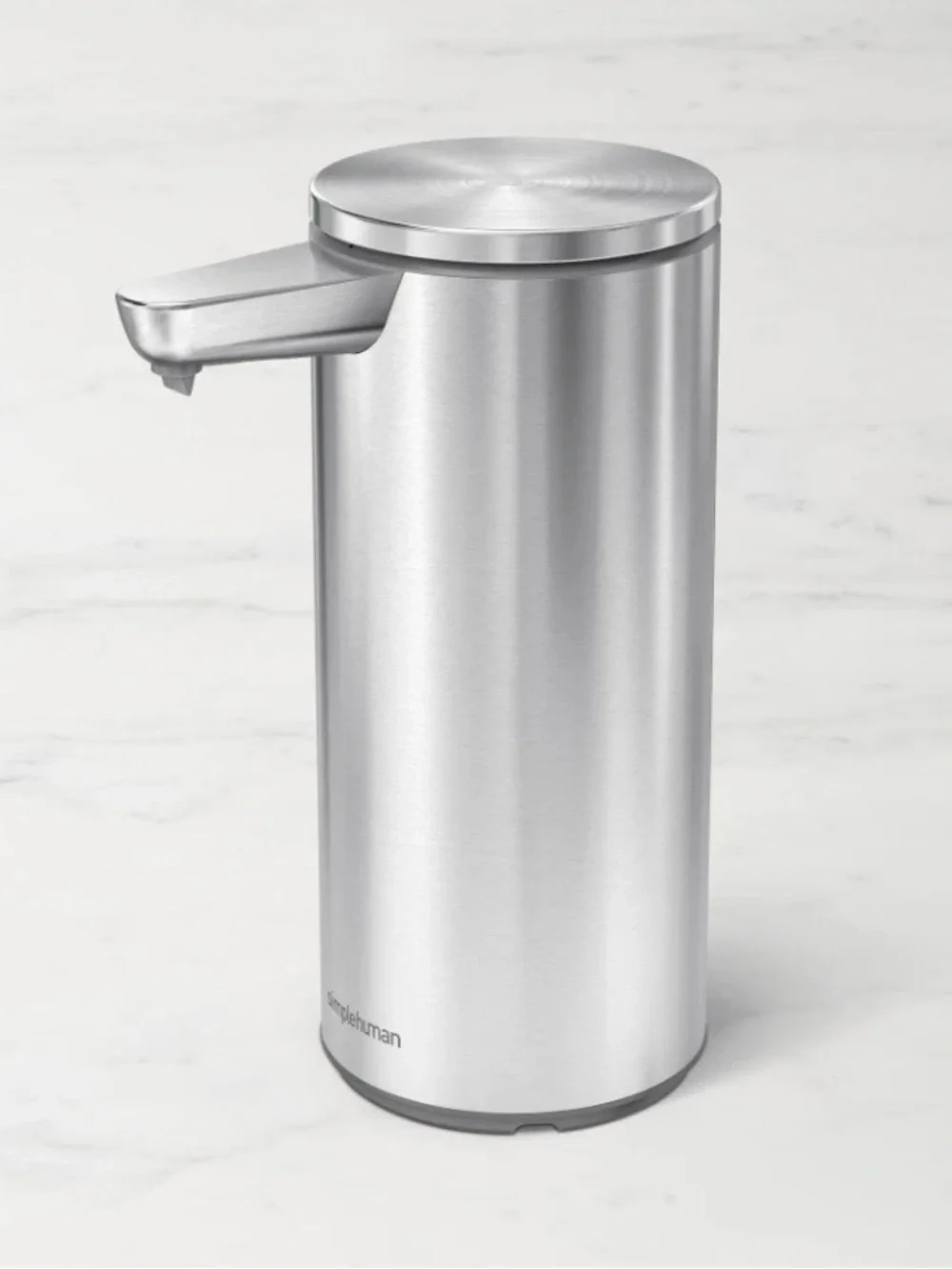 simplehuman Brushed Silver Automatic Soap Dispenser 9oz
